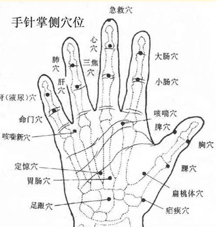 二十一个灵穴总治全身各种病症