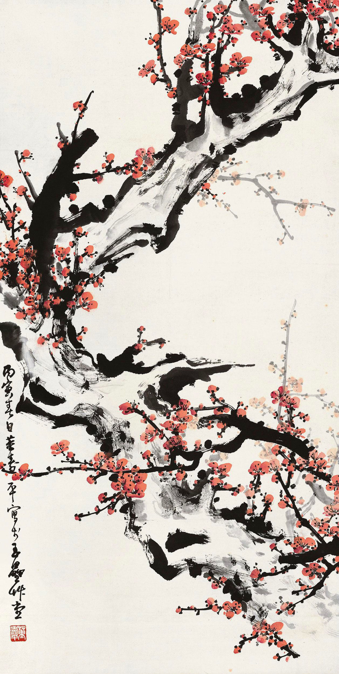 清新典雅雍容恬静一代写意大师董寿平董梅寿平竹作品精选