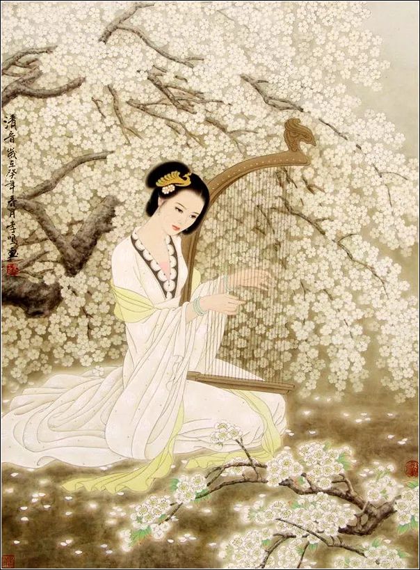 古典仕女典雅娴静