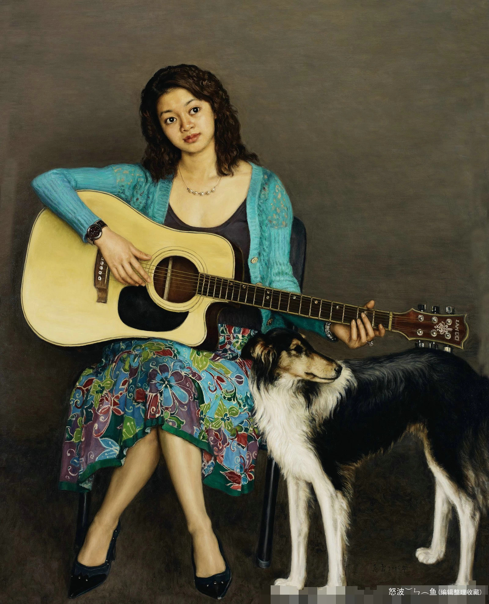 央美杨飞云教授油画作品欣赏