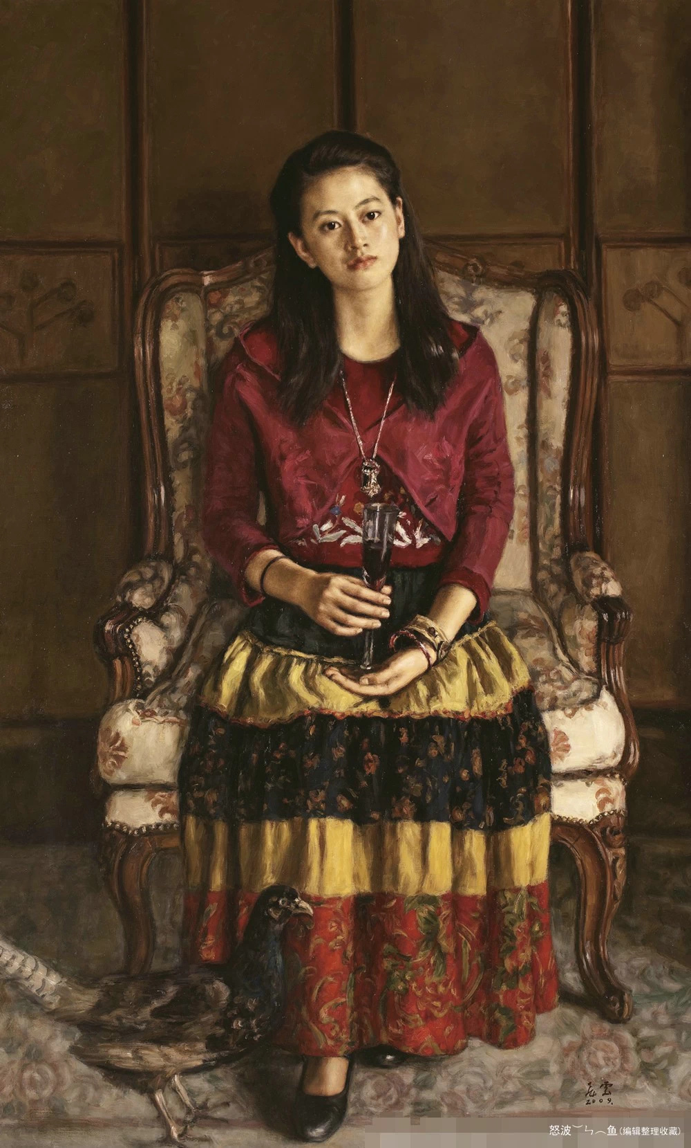 央美杨飞云教授油画作品欣赏