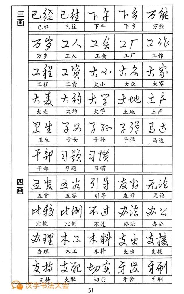 怎样快写钢笔字(行草的写法)*