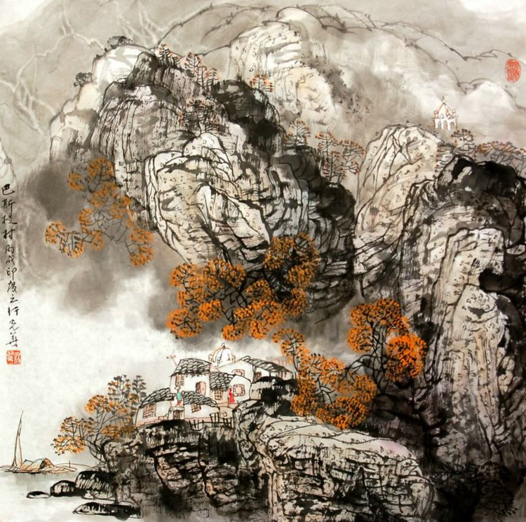 现代著名画家杨光华作品欣赏