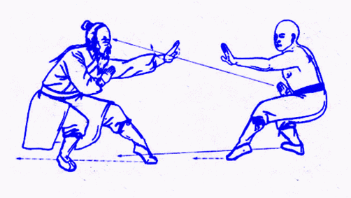 内家沾衣十八跌9式武术动态教学