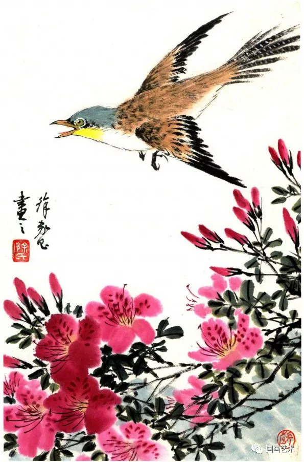 写意花鸟参考徐家昌百鸟百花画集1