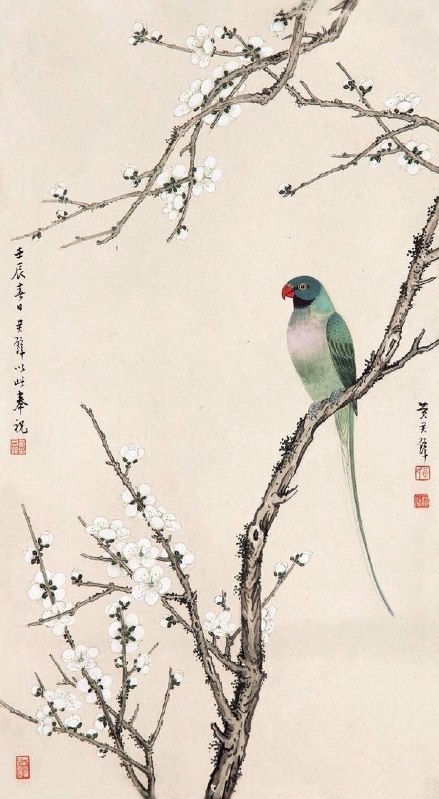 工笔画-黄君璧是一个全能型画家,直逼宋元的工笔之作!