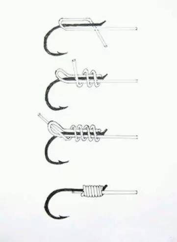 钓鱼所需的一套绑法!