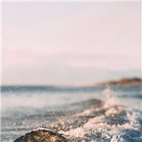 只希望活的如大海纯净简单的大海风景头像