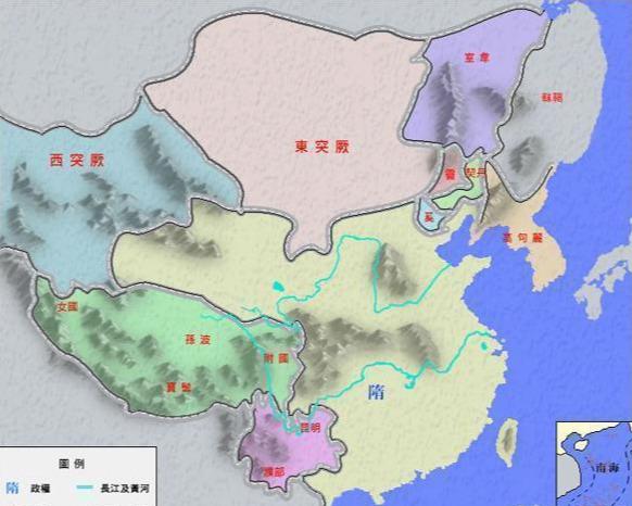 唐朝(618年—907年)前唐的版圖可以看出當時唐朝的強大,西部北部疆域