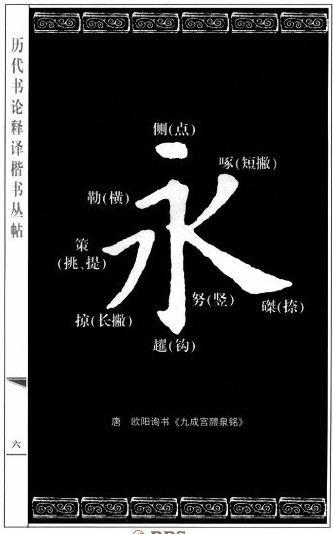 名家永字八法典藏精品