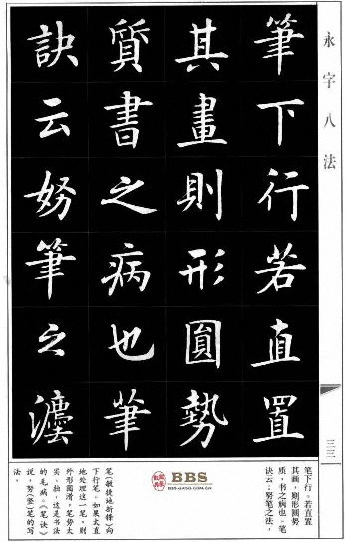 名家永字八法典藏精品