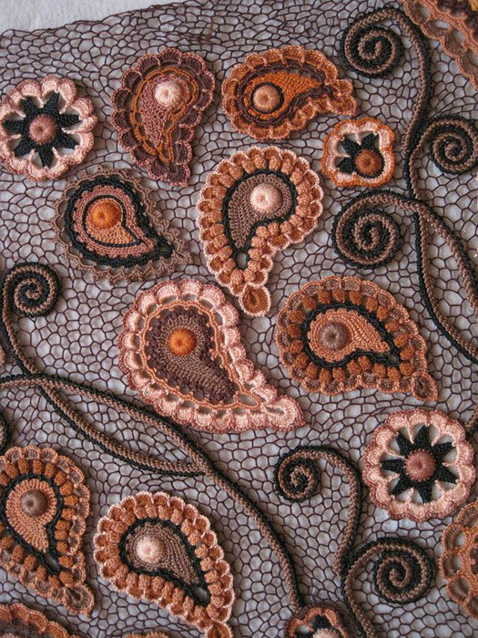 爱尔兰钩编艺术虾编与土豆