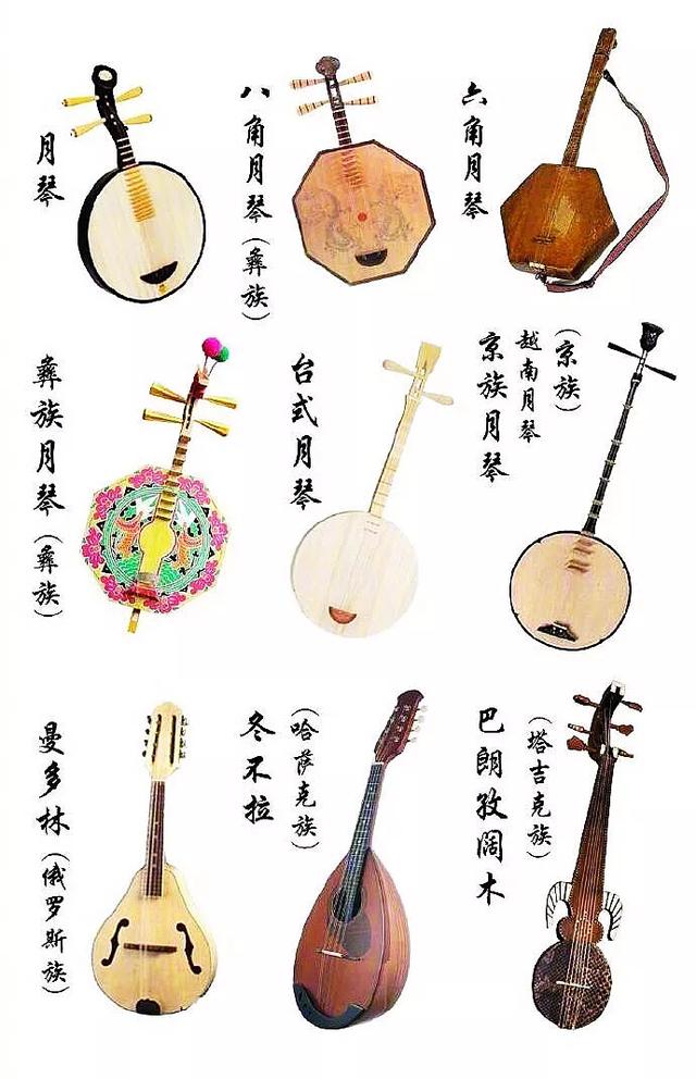 中国最全的拨弦,击弦类乐器合集