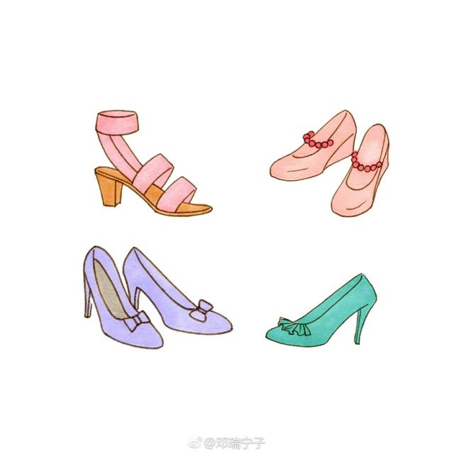 36种鞋子的画法,值得收藏哦