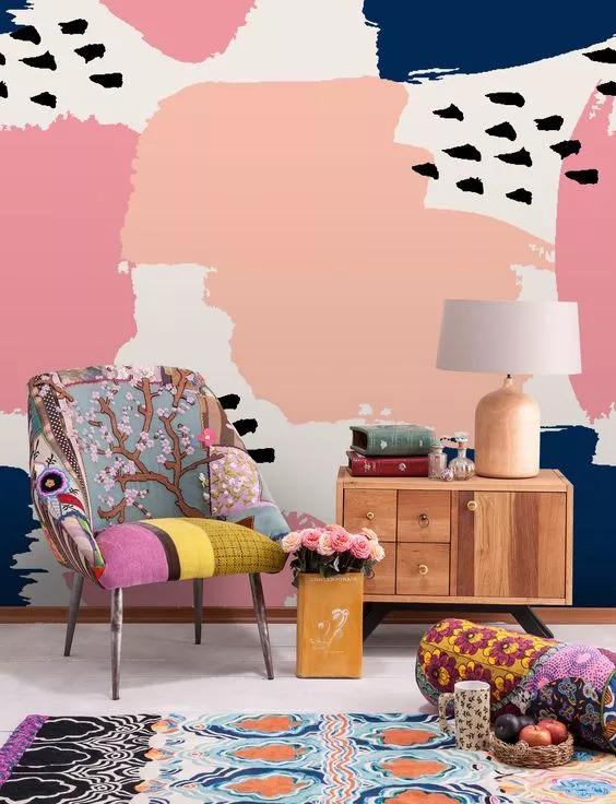 总羡慕别人家的墙绘今天教你如何画自己家的墙绘