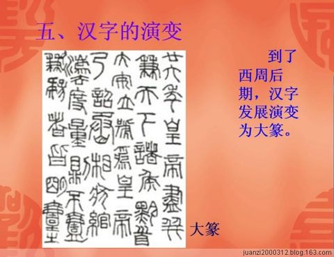 漢字的演變過程作者中國書法藝術