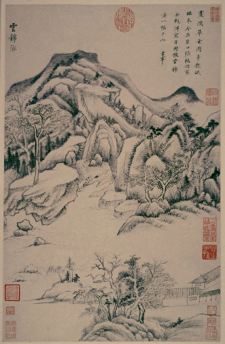 董其昌山水画精品欣赏