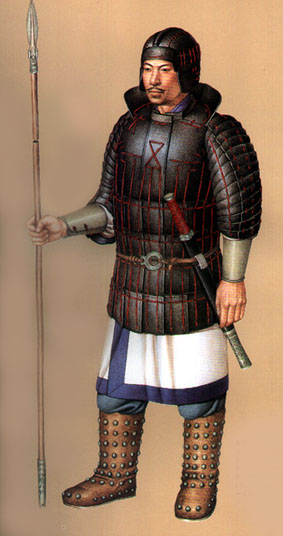 除皮甲之外,商周时期的战甲还有"练甲"和"铁甲".