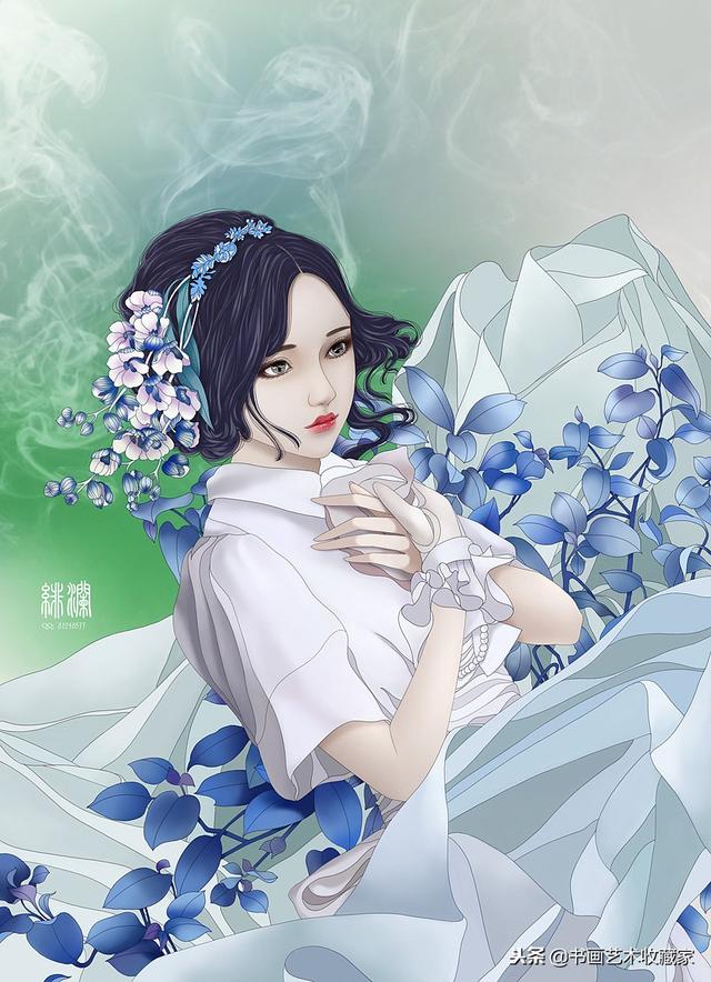 人物插画作品欣赏绯澜