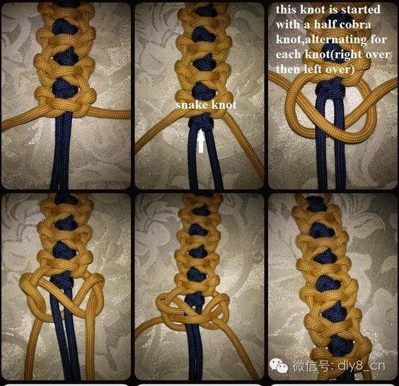 史上最全的伞绳手链编织教程在这里!60款!