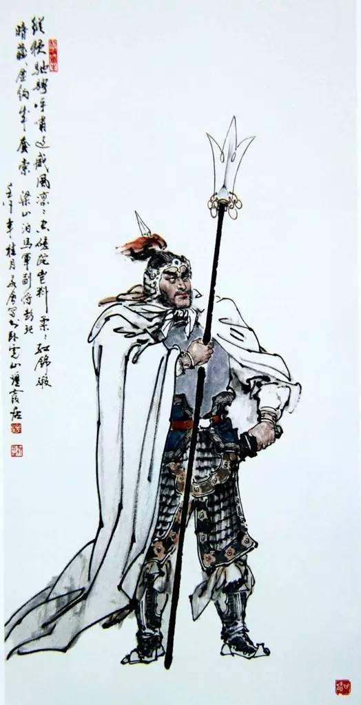 图丨百胜将军韩滔图丨天目将彭玘图丨圣水将单廷珪图丨神火将魏定国图