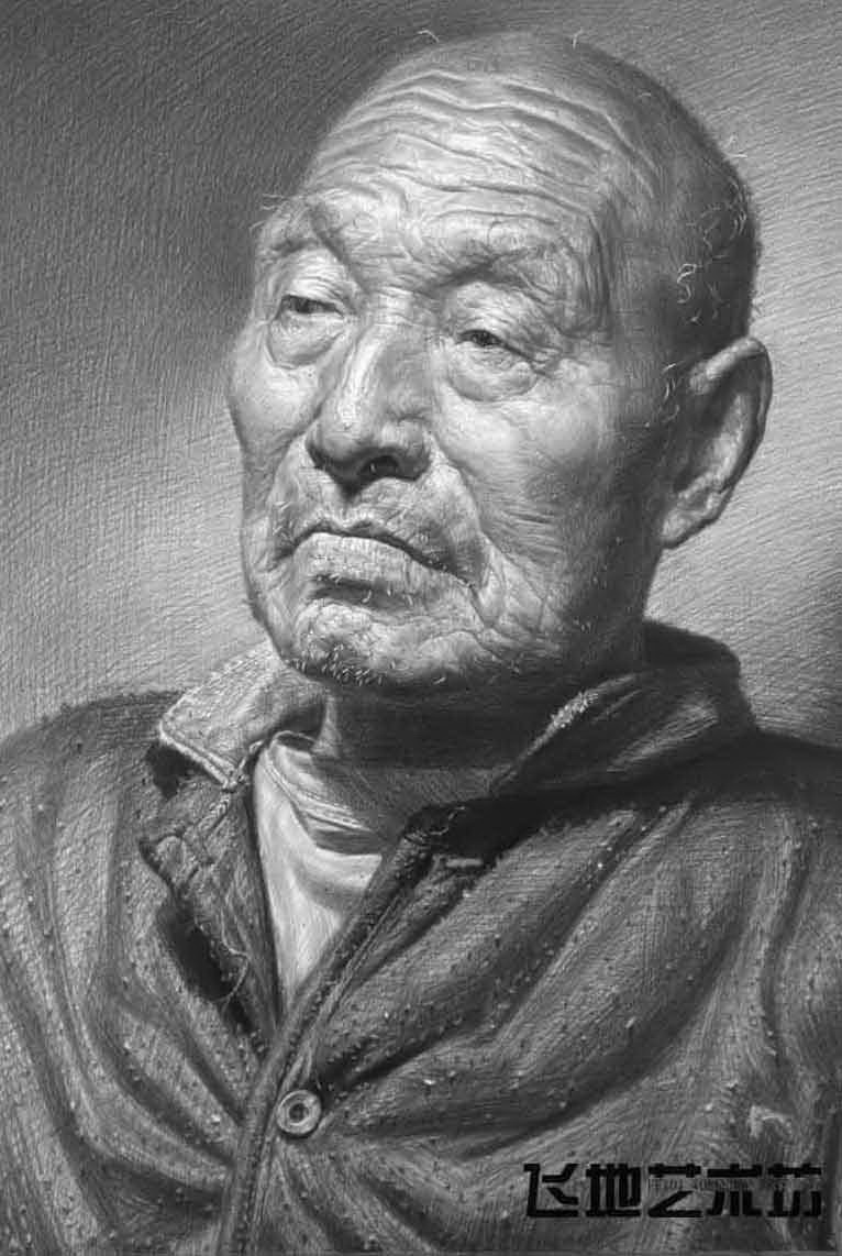 素描速写王华祥艺木坊首届弟子班素描人物作品