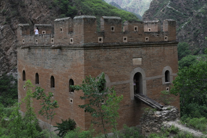 角山长城沿河口敌台洪水口敌台