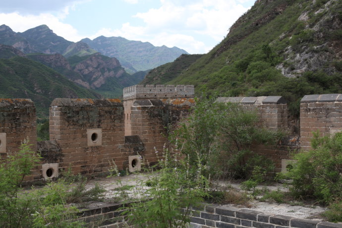 角山长城沿河口敌台洪水口敌台