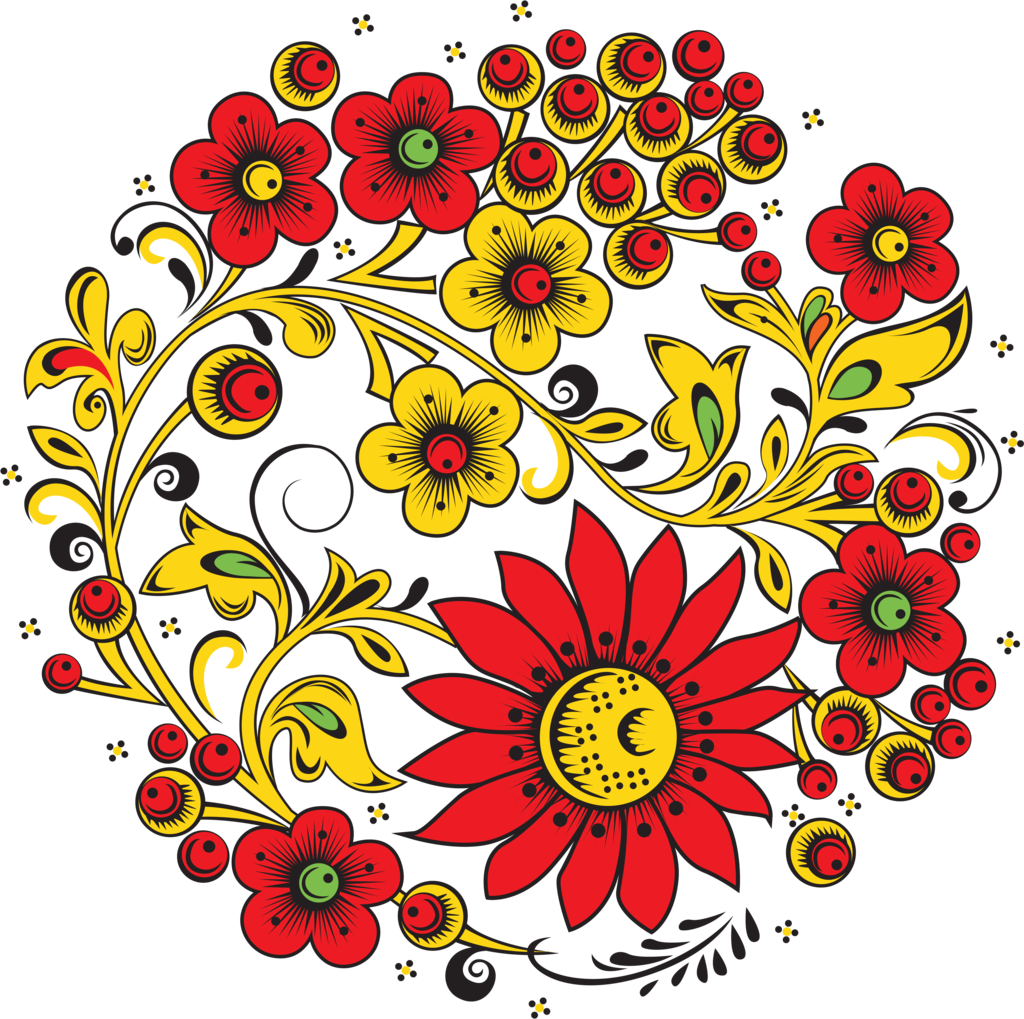 png素材大花纹图案12p