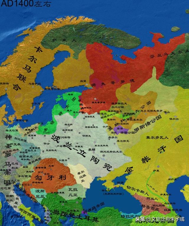 金帐汗国的崩溃及莫斯科大公国的建立蒙古人的入侵及金帐汗国的统治