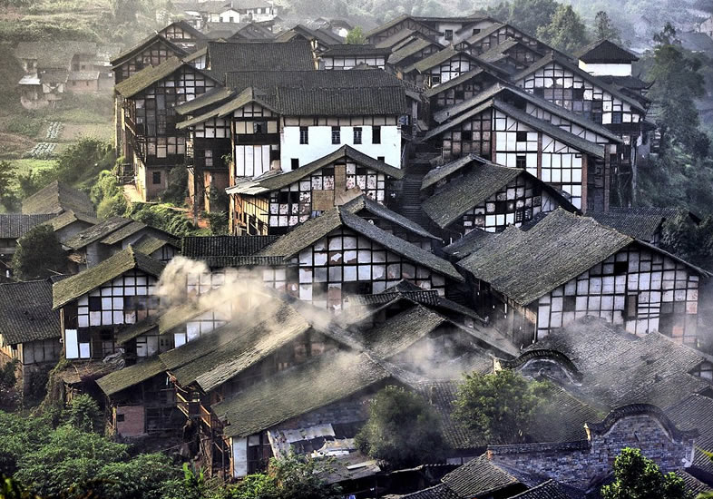 传统文化 | 中国式瓦房