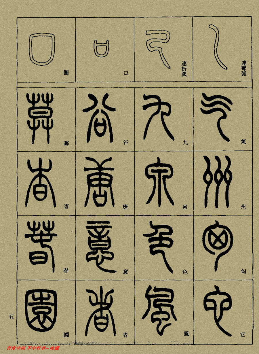 小篆精解【(全)上中下】