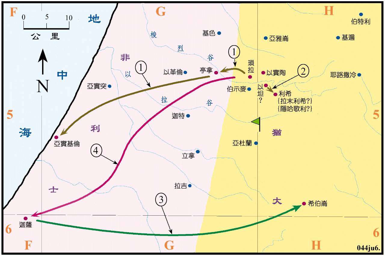 70张圣经地图值得收藏