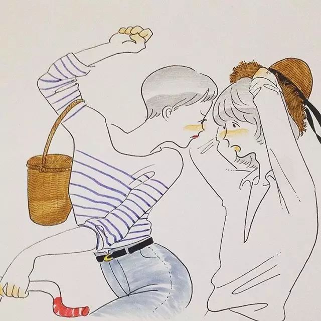 羞羞羞一组污得清新脱俗的小情画