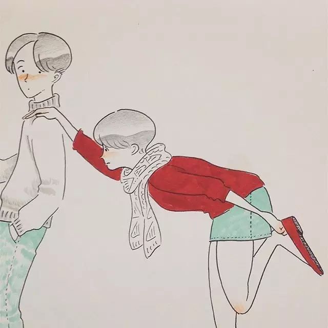 羞羞羞一组污得清新脱俗的小情画