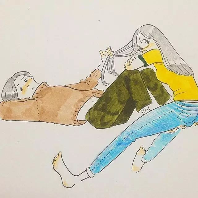 羞羞羞一组污得清新脱俗的小情画