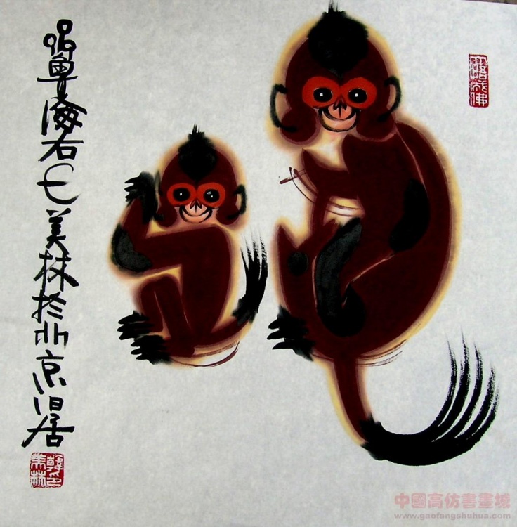 韩美林作品欣赏