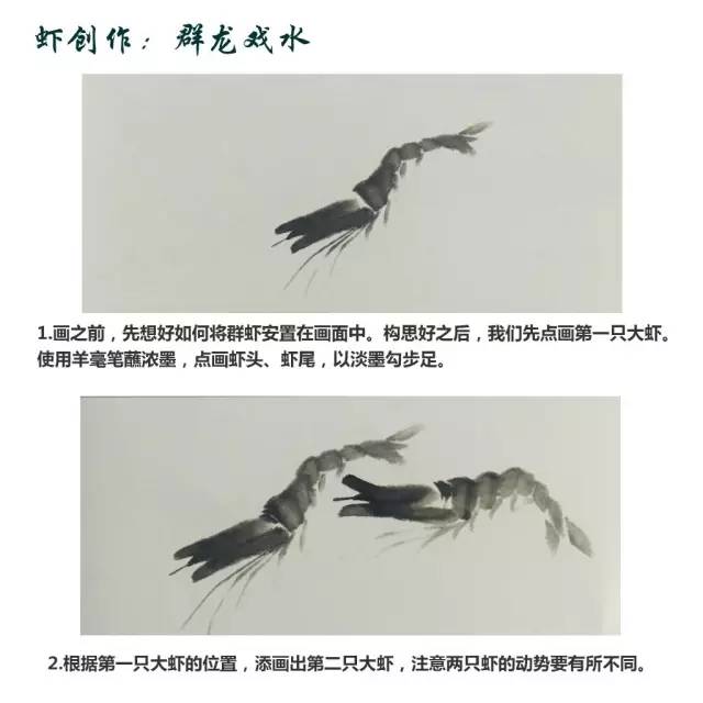 来源腾讯视频图片来源:@學畵一般来说,国画虾一般画的是沼虾(河虾).
