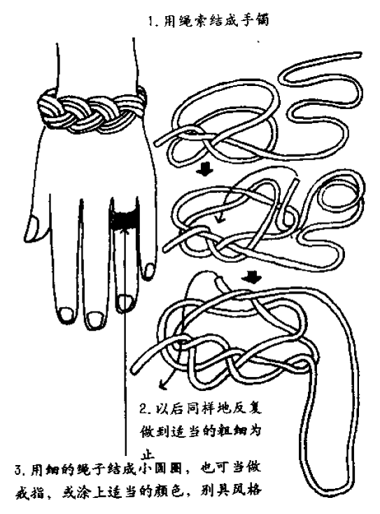 几百种实用绳结的打法好好收藏啦