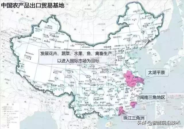 科普15张地图看懂中国农业