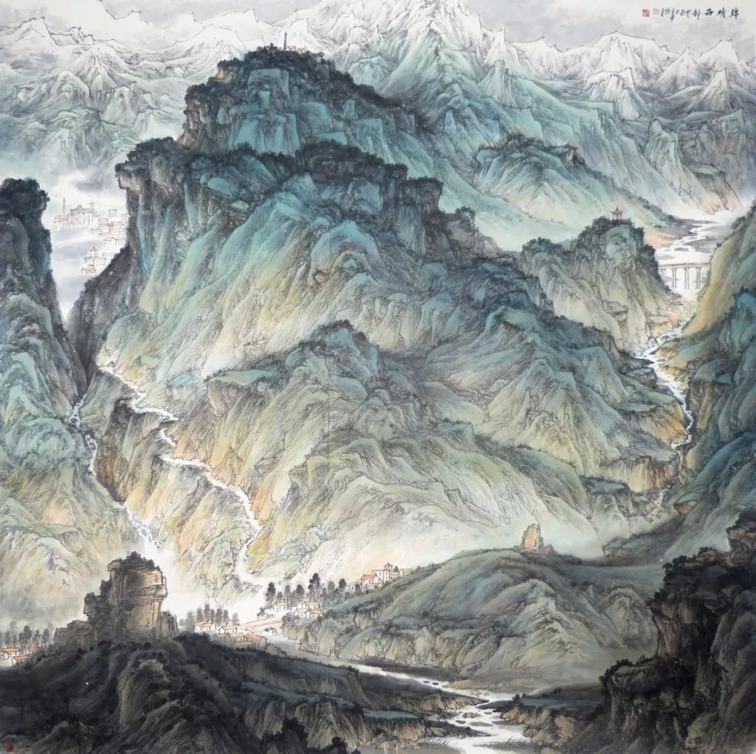 山水家园中国当代国画名家李恒才山水画作品选