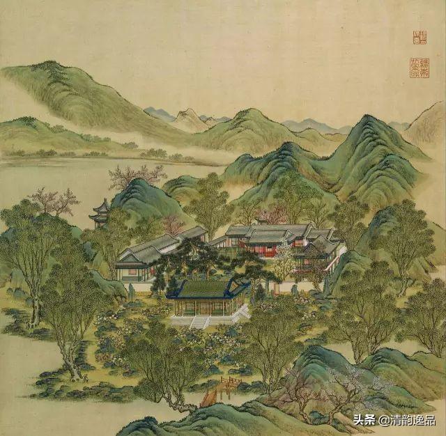 完整的圆明园是什么样子看由宫廷画师绘制的圆明园40幅分景图