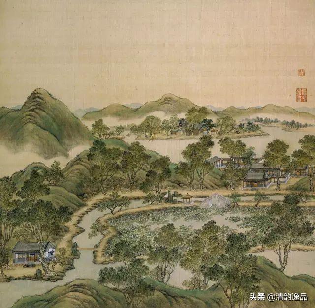 完整的圆明园是什么样子看由宫廷画师绘制的圆明园40幅分景图