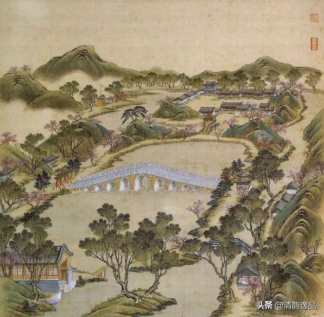 完整的圆明园是什么样子看由宫廷画师绘制的圆明园40幅分景图