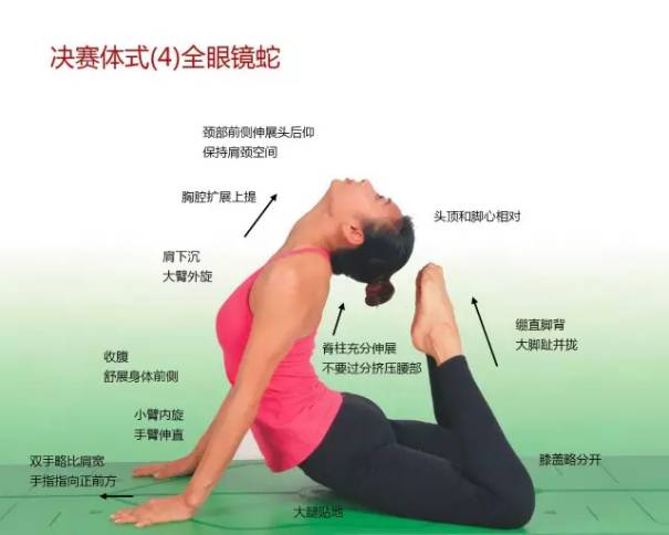 全国健身瑜伽108式体位标准图