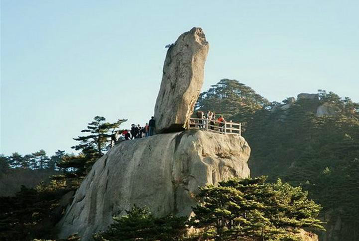 黃山四絕之怪石