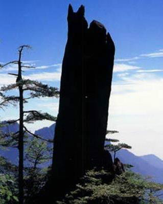 黄山四绝之怪石