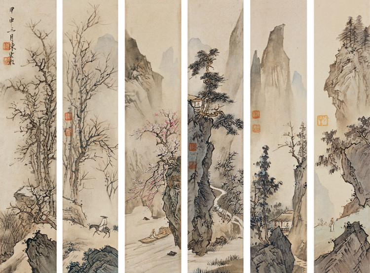 陈少梅中国画作品欣赏