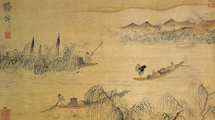 中国传世人物名画明