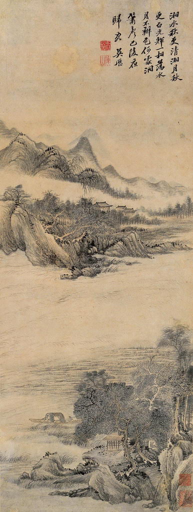 清代画家吴历绘画作品欣赏7p